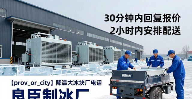 济南降温大冰块厂电话 良臣制冰厂