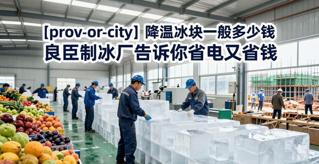 济南降温冰块一般多少钱 良臣制冰厂告诉你省电又省钱